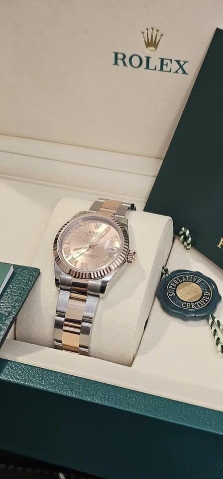 Rolex | Datejust | 278271 | Rose gold and steel | 31 x 37 mm | Rose gold | Pink | Automatic