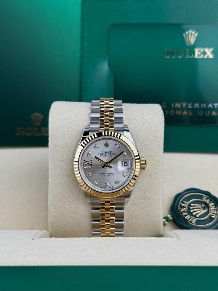 Rolex | Datejust | 279173 | Gold/Steel | 28 mm | Gold/Steel | Silver (solid) | Automatic