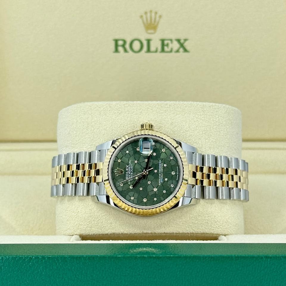 Rolex | Datejust | 278273 | Steel | 31 x 37 mm | Gold/Steel | Green | Automatic