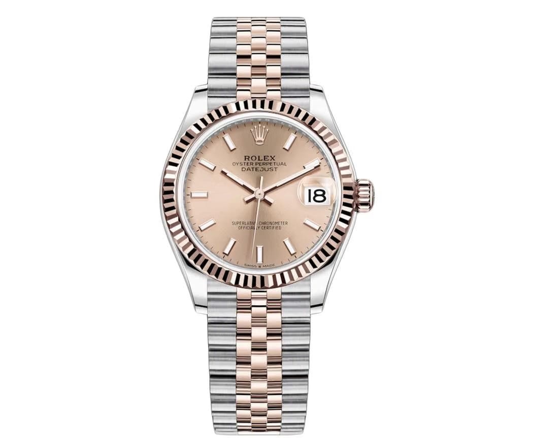 Rolex | Datejust | 278271 | Gold/Steel | 31 mm | Gold/Steel | Pink | Automatic