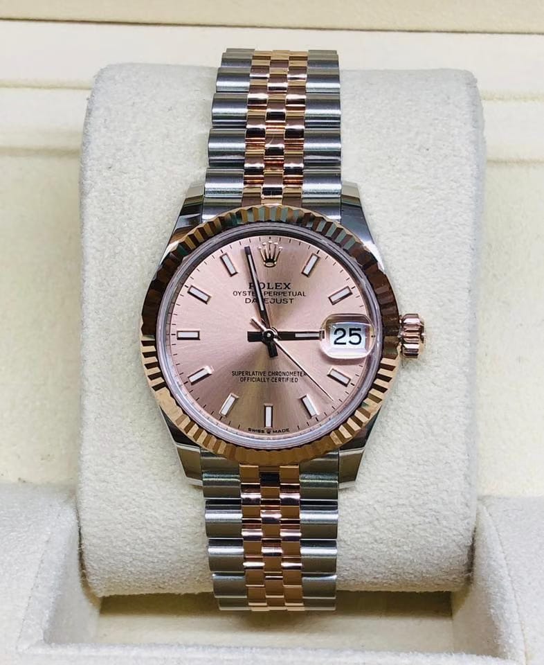 Rolex | Datejust | 278271 | Gold/Steel | 31 mm | Gold/Steel | Pink | Automatic