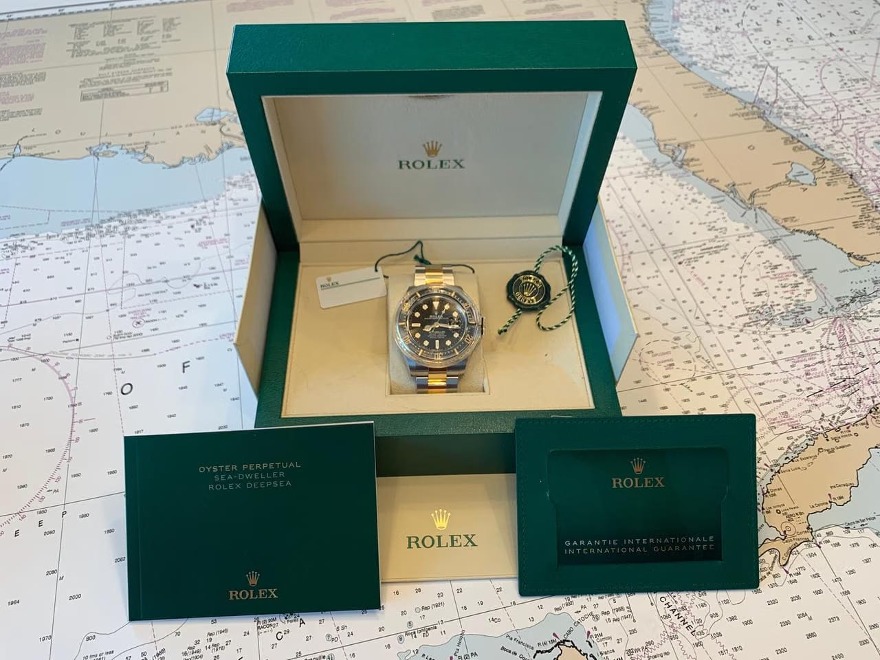 Rolex | Sea-Dweller | 126603 | Steel | 44 x 43 mm | Gold/Steel | Black | Automatic