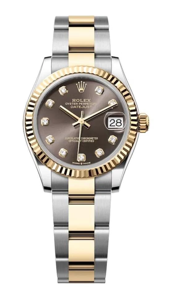 Rolex | Datejust | 278273 | Steel | 31 Mm | Yellow Gold | Grey | Automatic