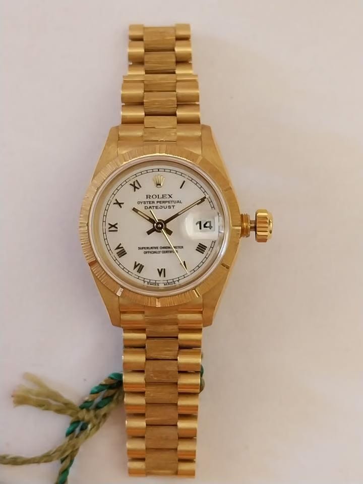 Rolex | Datejust | 69278 | Yellow gold | 26 mm | Yellow gold | White | Automatic