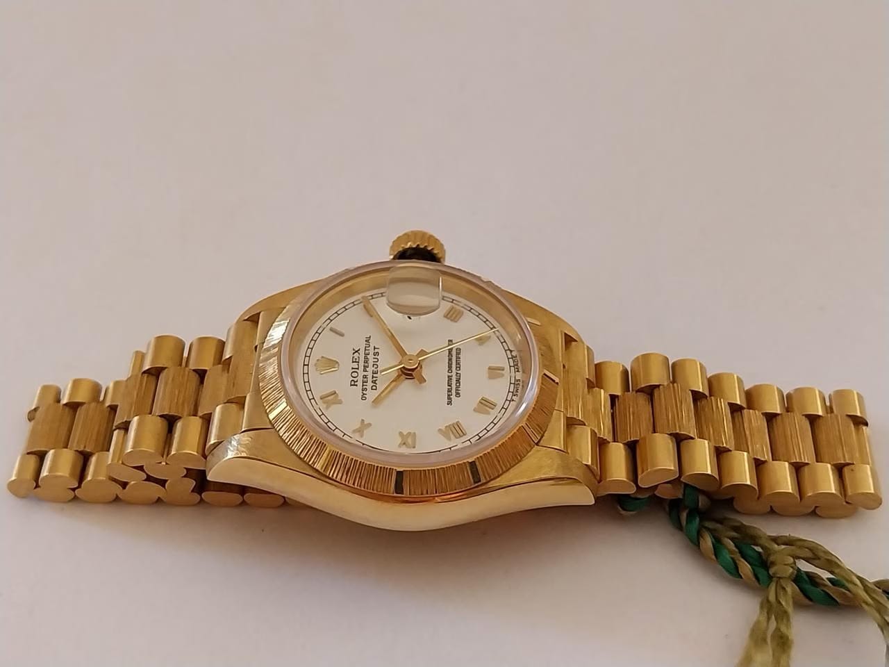 Rolex | Datejust | 69278 | Yellow gold | 26 mm | Yellow gold | White | Automatic