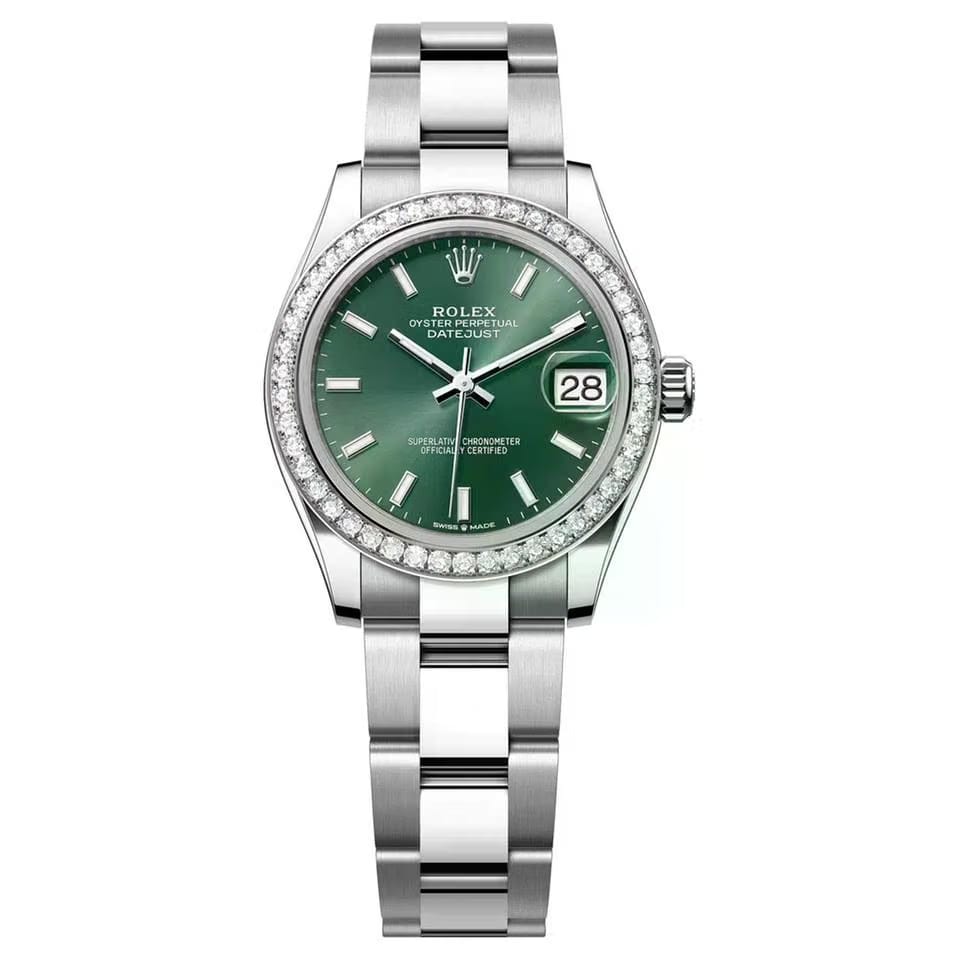Rolex | Datejust | 278384RBR-0021 | 31 mm | Steel | Green | Automatic
