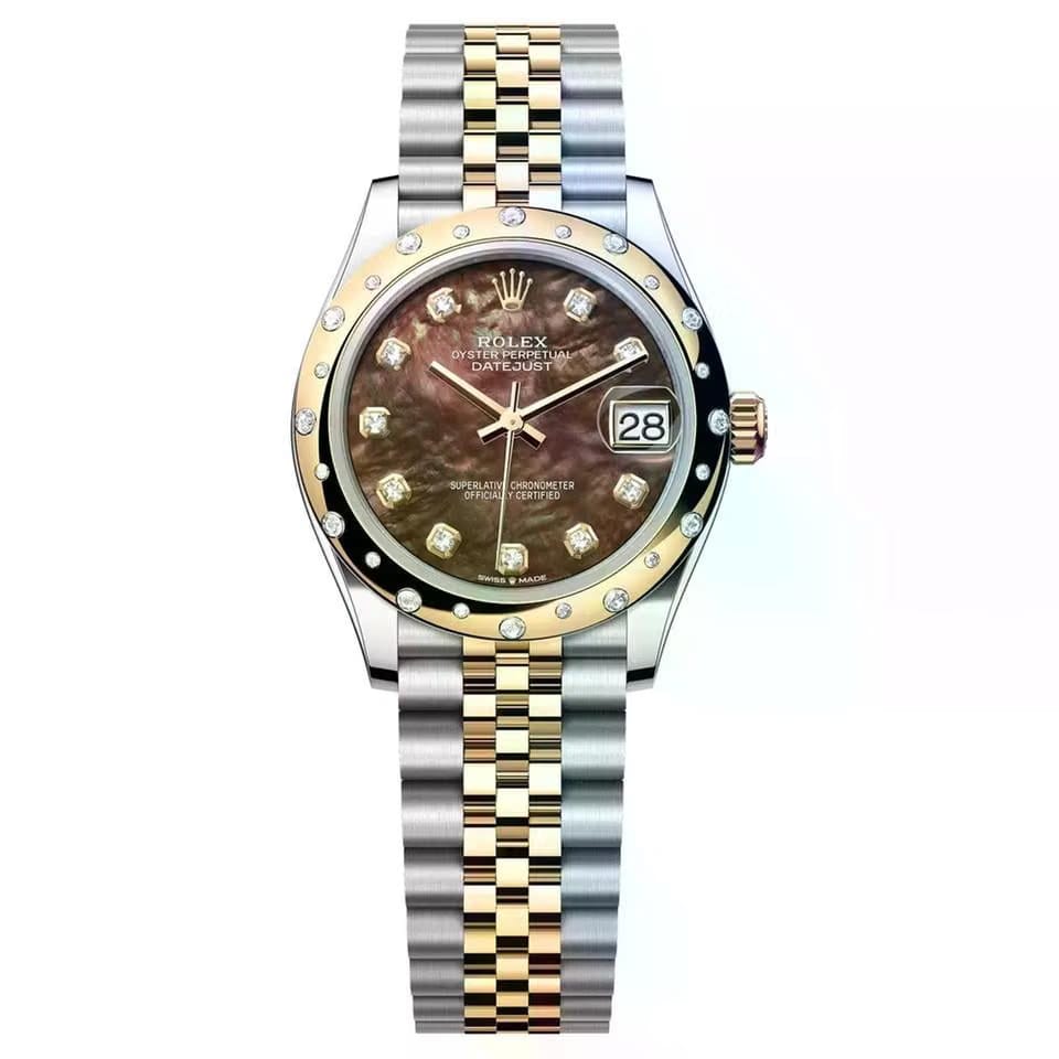 Rolex | Datejust | 278343RBR-0024 | 31 mm | Gold/Steel | Champagne | Automatic