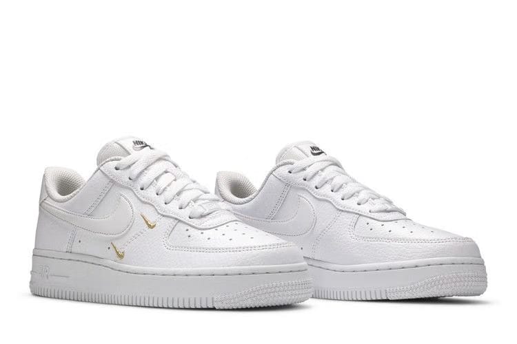 Wmns Air Force 1 '07 Essential 'White Metallic Gold'