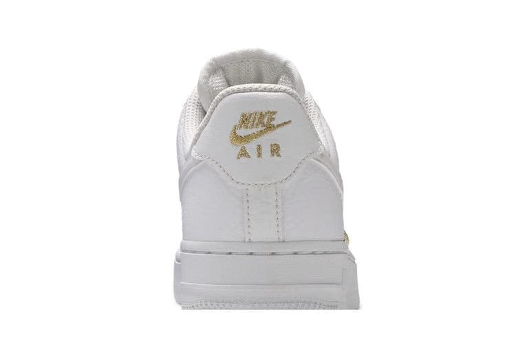 Wmns Air Force 1 '07 Essential 'White Metallic Gold'