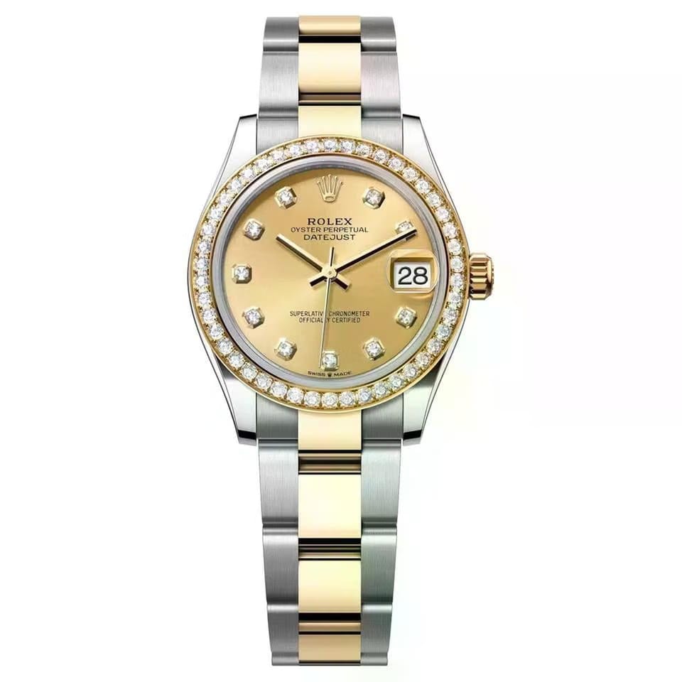Rolex | Datejust | 278383RBR-0025 | 31 mm | Gold/Steel | Champagne