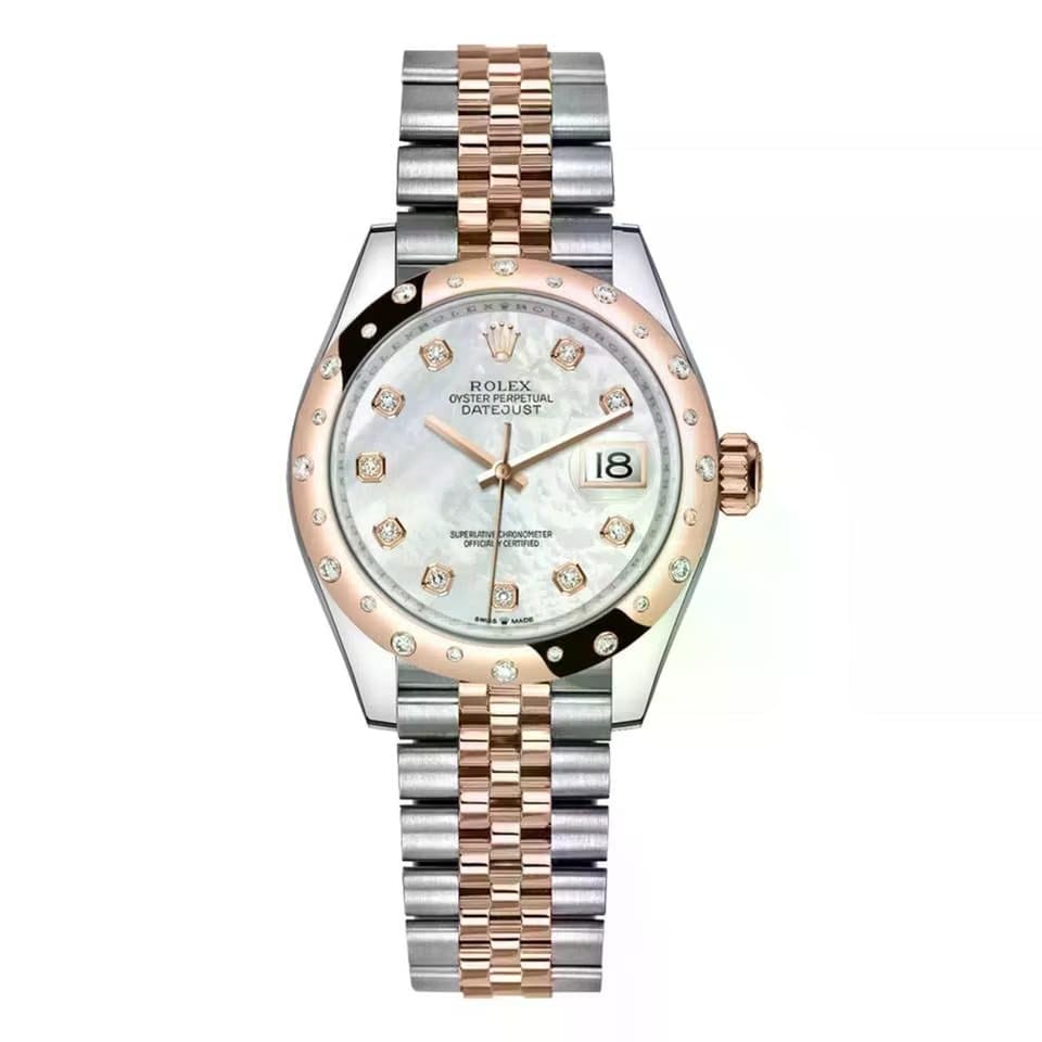 Rolex | Datejust | 278341RBR-0026 | 31 mm | Gold/Steel | Mother of pearl | Automatic