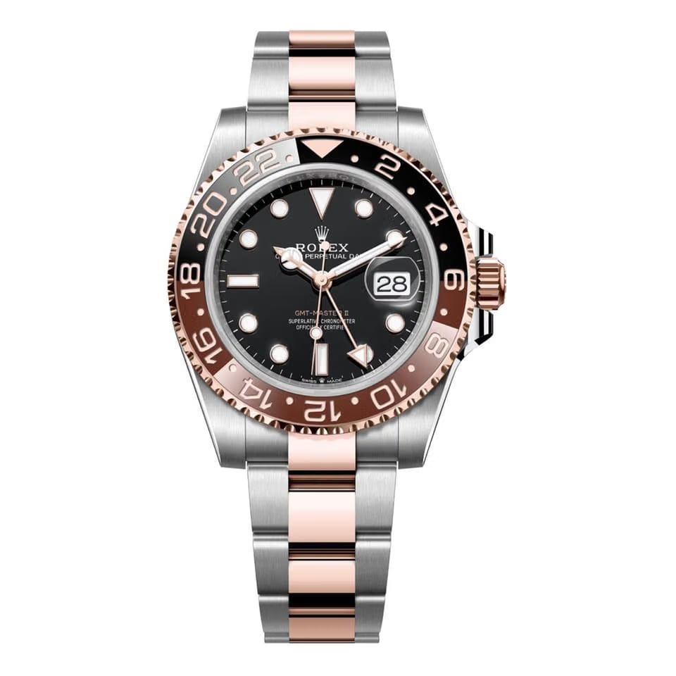 Rolex | GMT-Master II | 126711CHNR-0002 | 40 mm | Gold/Steel | Black | Automatic