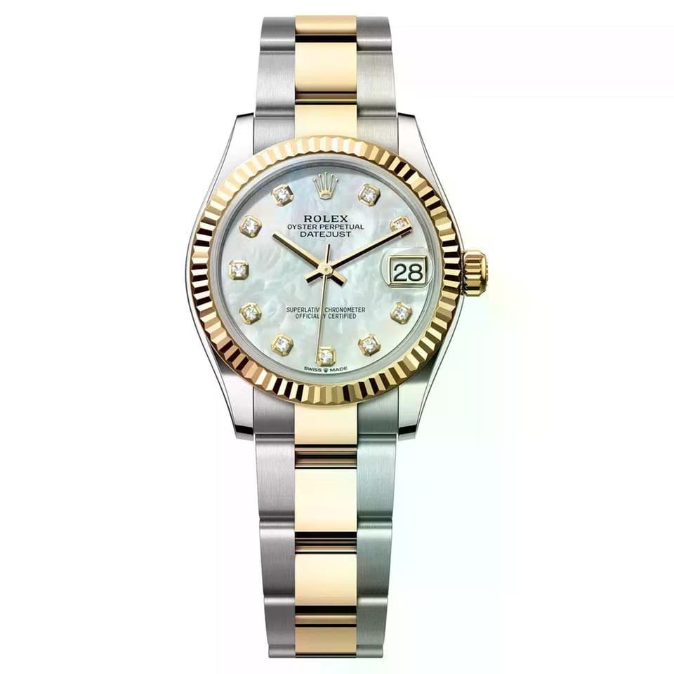 Rolex | Datejust | 278273-0027 | 31 mm | Gold/Steel | Mother of pearl | Automatic