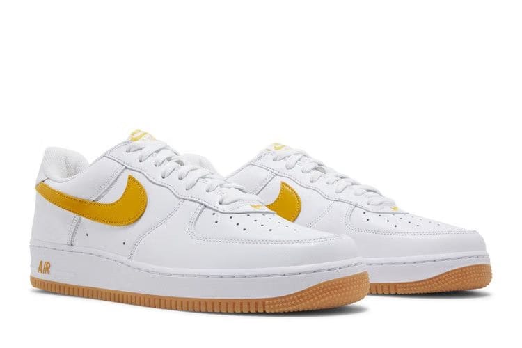 Air Force 1 Low Color of the Month - White University Gold