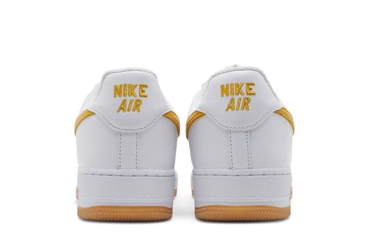 Air Force 1 Low Color of the Month - White University Gold