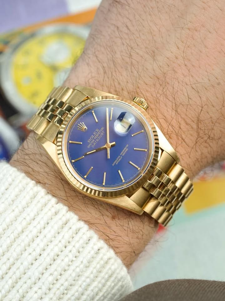 Rolex | Datejust | 16018 | Yellow gold | 36 mm | Yellow gold | Gold | Automatic