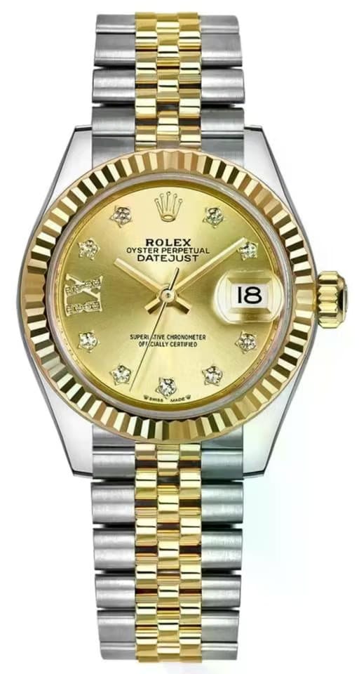 Rolex | Datejust | 279173-0021 | Gold/Steel | 28 mm | Gold/Steel | Gold | Automatic