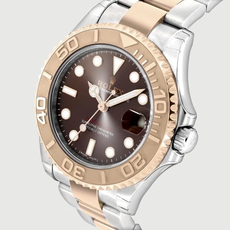 Rolex | Yacht-Master | 268621 | Gold/Steel | Brown | Automatic