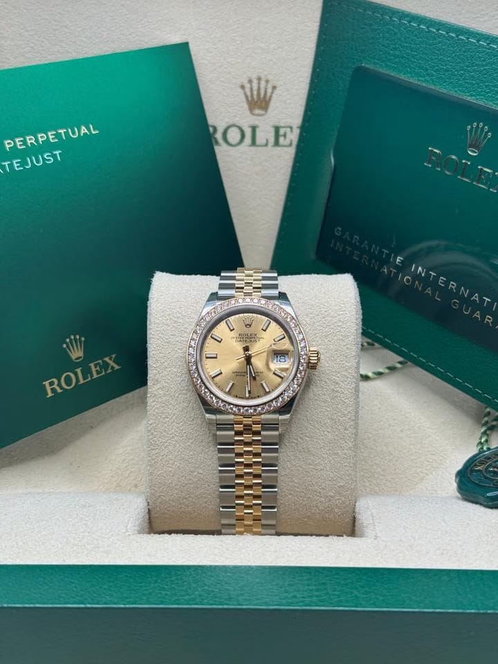 Rolex | Datejust | 279383RBR | Gold/Steel | 28 mm | Gold/Steel | Champagne | Automatic