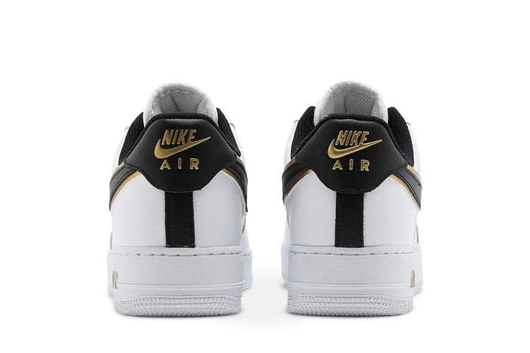Air Force 1 '07 LV8 Metallic Swoosh Pack - White Metallic Gold
