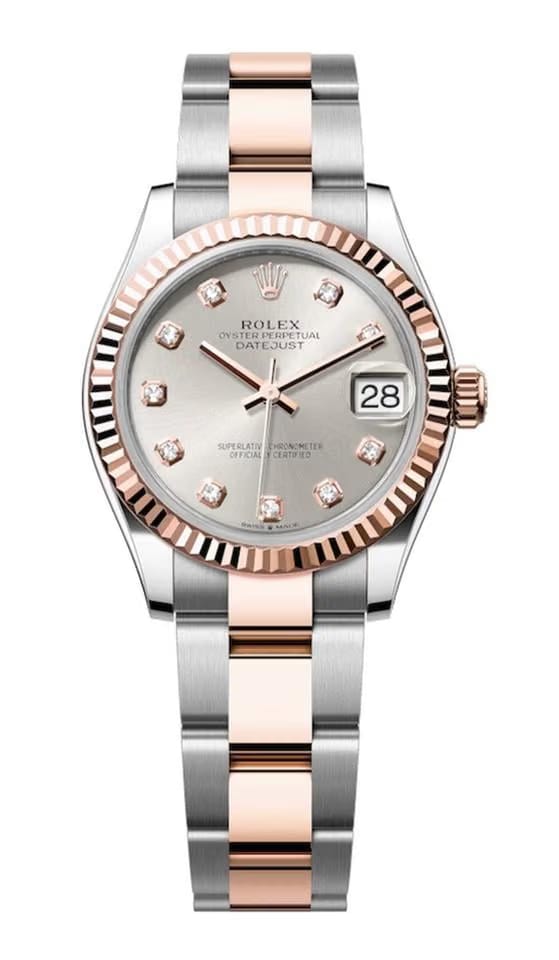 Rolex | Datejust | 278271 | Steel | 31 Mm | Rose Gold | Silver | Automatic