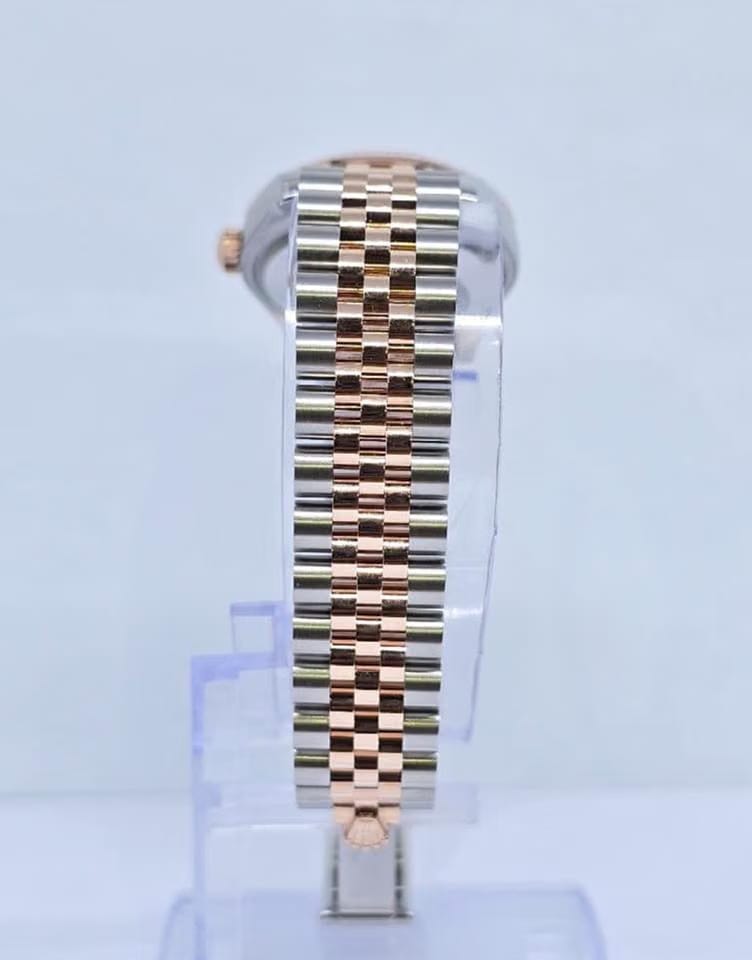 Rolex | Datejust | 278271 | Rose gold | 31 mm | Gold/Steel | Brown | Automatic