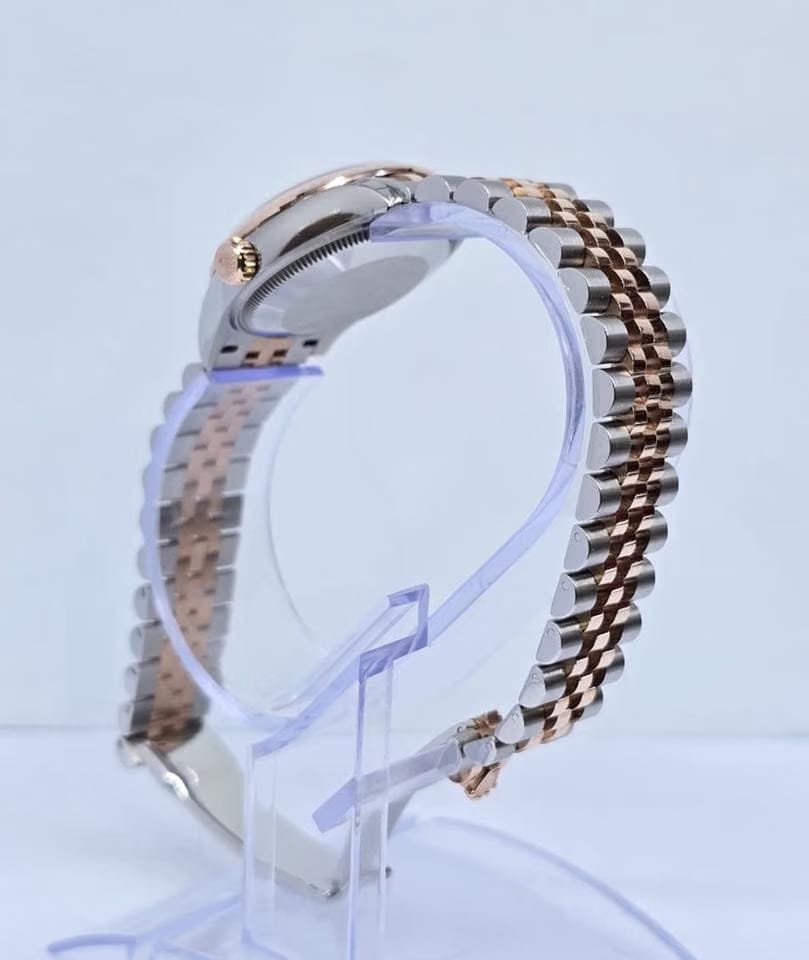 Rolex | Datejust | 278271 | Rose gold | 31 mm | Gold/Steel | Brown | Automatic