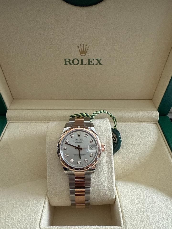 Rolex | Datejust | 278341RBR | Steel | 31 mm | Gold/Steel | Mother of pearl | Automatic