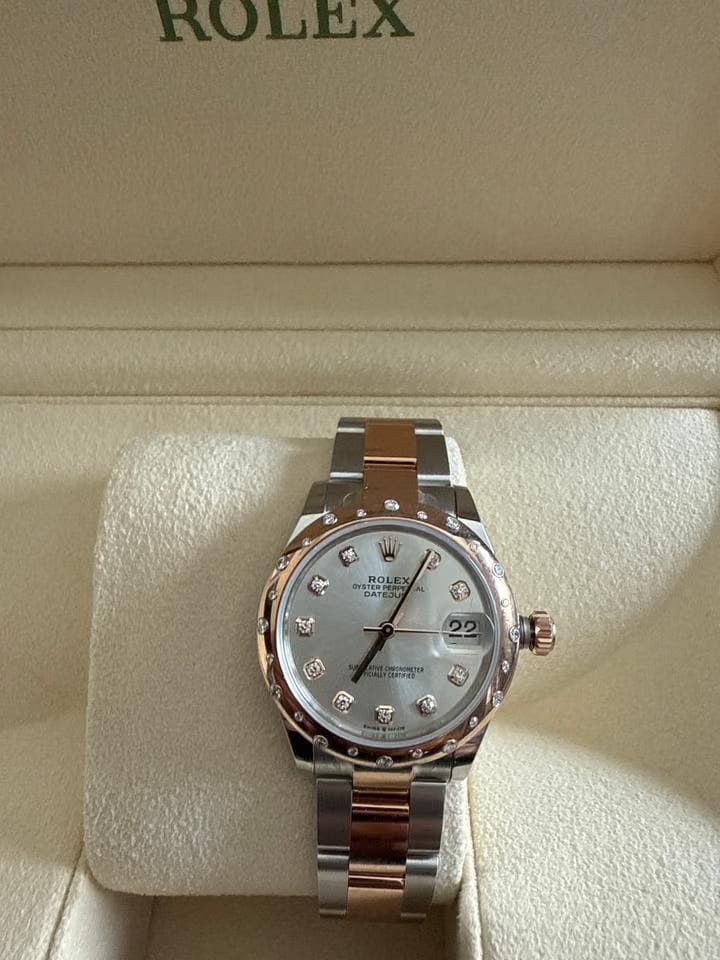 Rolex | Datejust | 278341RBR | Steel | 31 mm | Gold/Steel | Mother of pearl | Automatic