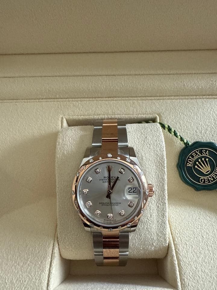 Rolex | Datejust | 278341RBR | Steel | 31 mm | Gold/Steel | Mother of pearl | Automatic