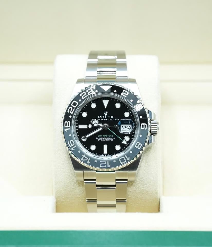 Rolex | GMT-Master II | 126710GRNR | Steel | Steel | Black | Automatic