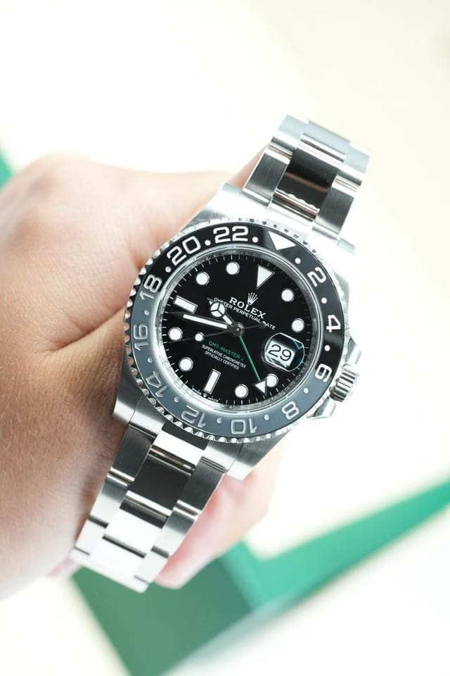 Rolex | GMT-Master II | 126710GRNR | Steel | Steel | Black | Automatic