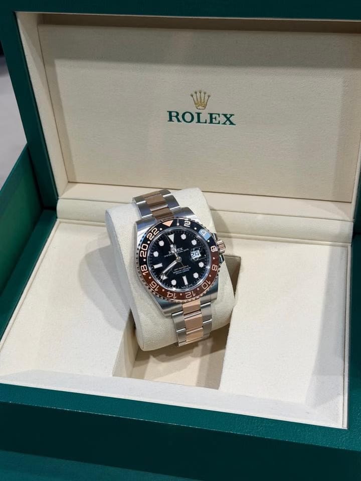 Rolex | GMT-Master II | 126711CHNR | Gold/Steel | 40 mm | Gold/Steel | Brown | Automatic