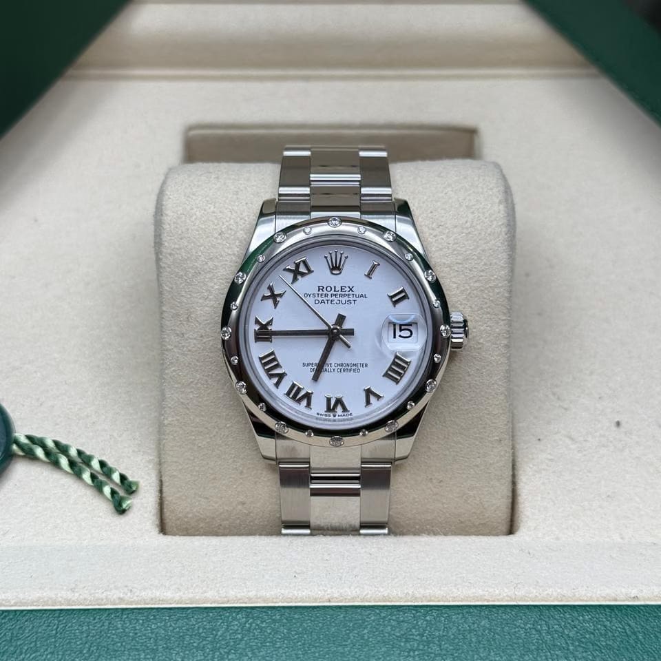 Rolex | Datejust | 278344RBR | Steel | 31 mm | Steel | White | Automatic