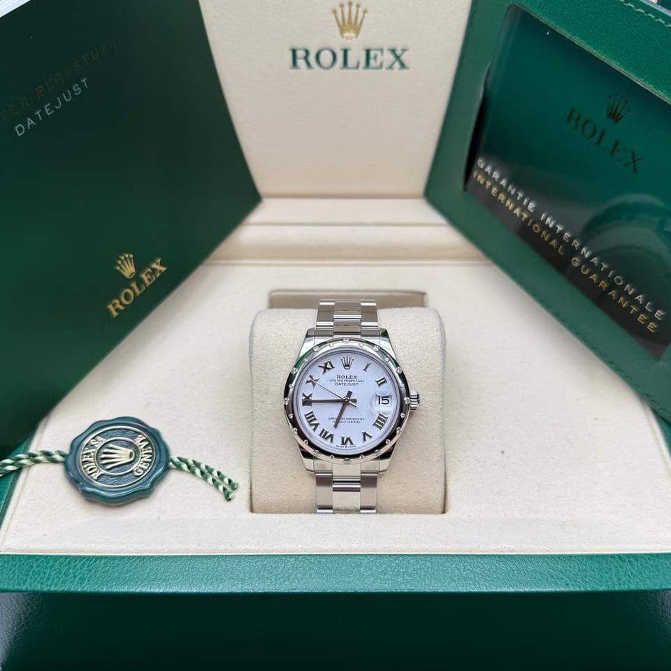 Rolex | Datejust | 278344RBR | Steel | 31 mm | Steel | White | Automatic