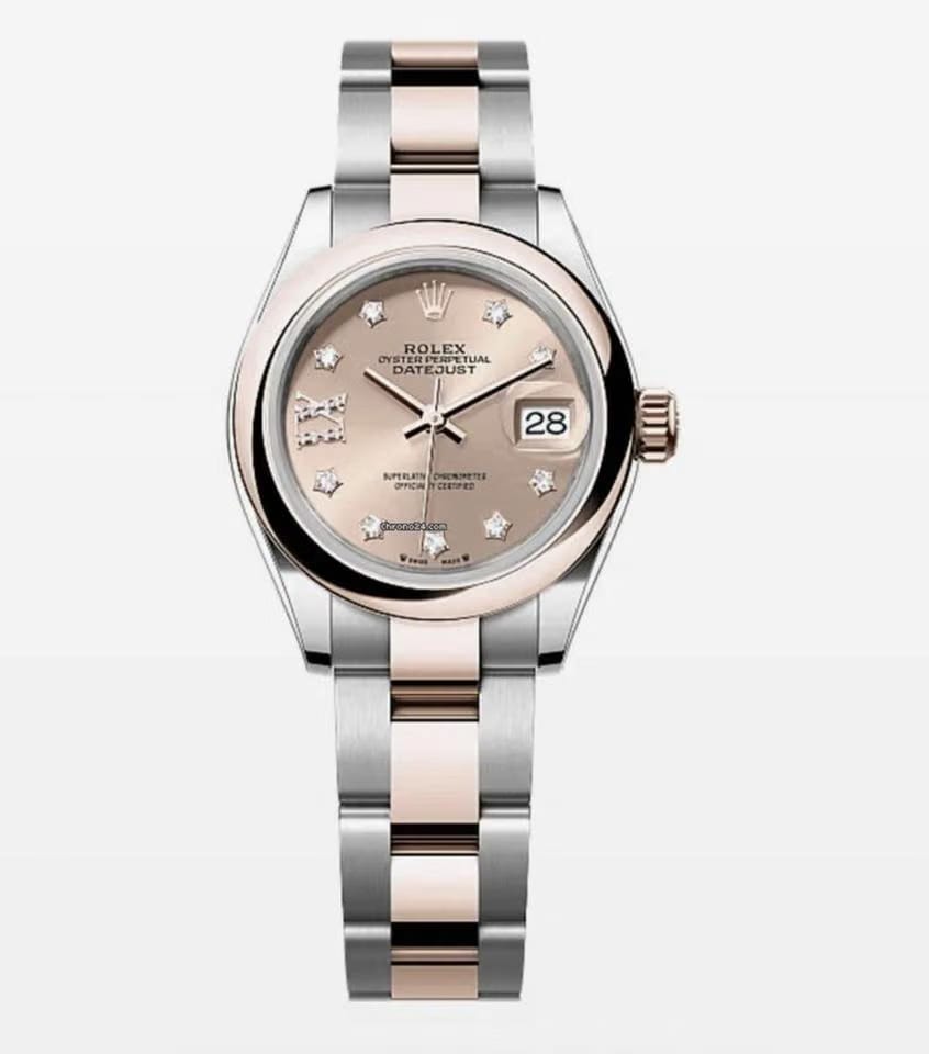 Rolex | Datejust | 279161 | Gold/Steel | 28 mm | Gold/Steel | Pink | Automatic