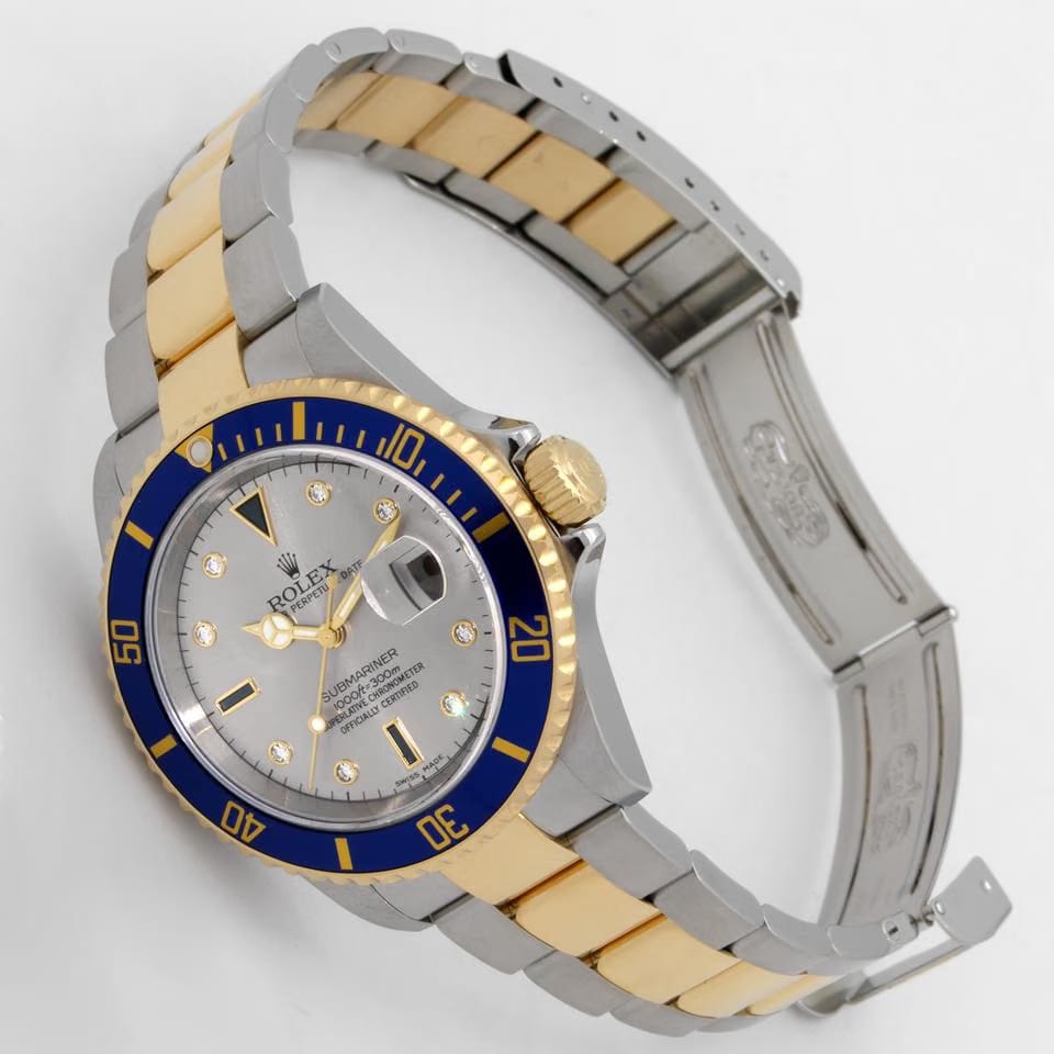Rolex | Submariner | 16613 | Gold/Steel | 40 mm | Gold/Steel | Silver | Automatic