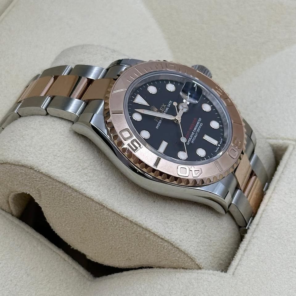 Rolex | Yacht-Master | 126621 black | Rose gold | Gold/Steel | Black | Automatic