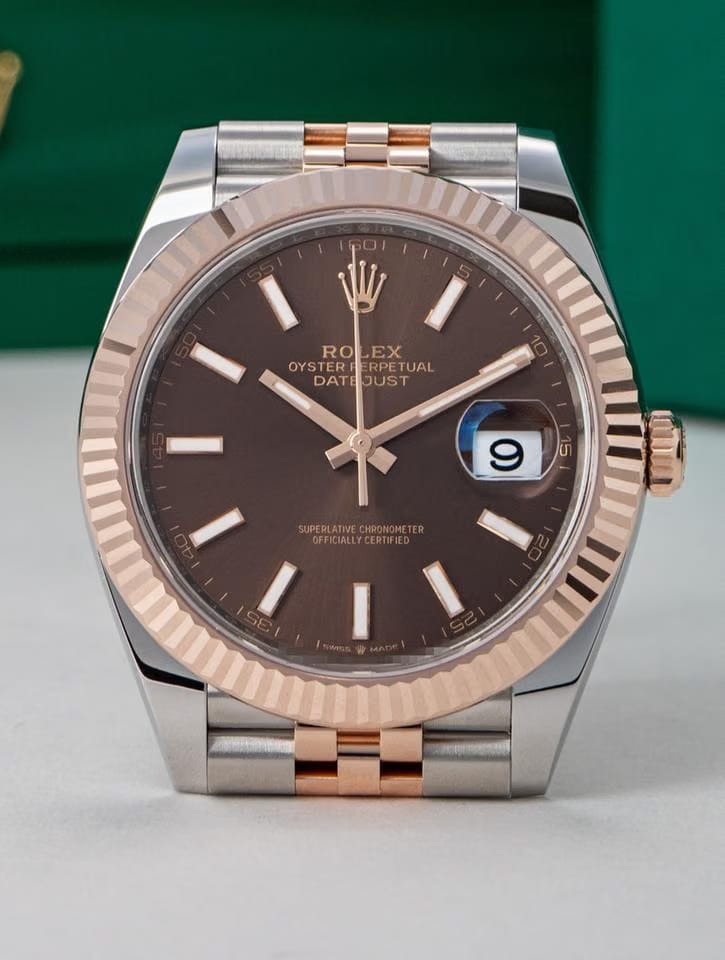 Rolex | Datejust | 126331 | Steel | 41 mm | Rose gold | Automatic