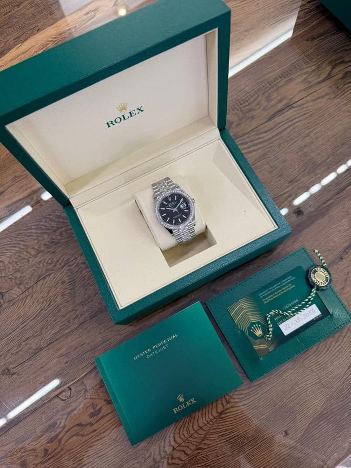 Rolex | Datejust | 126284RBR | Steel | 36 mm | Steel | Black | Automatic