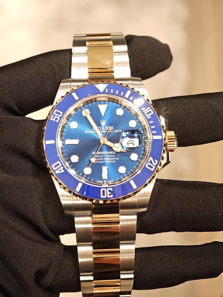 Rolex | Submariner | 126613LB-0002 | Yellow gold | Gold/Steel | Blue | Automatic