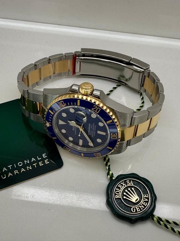 Rolex Submariner Date126613 LB " Bluesy" blue dial Two tone watch full set