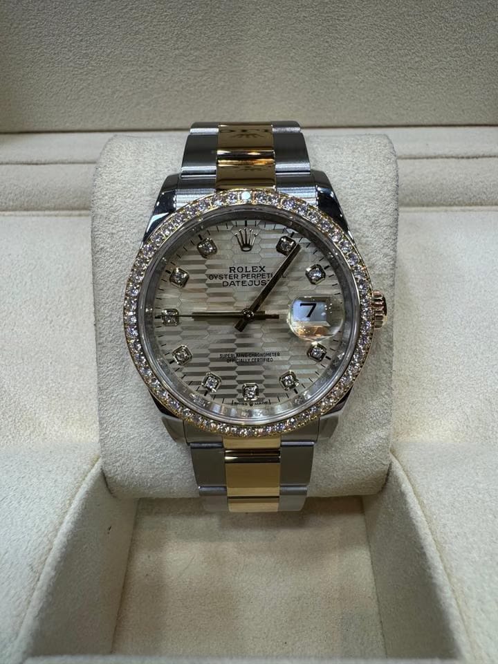 Rolex | Datejust | 126283RBR | Gold/Steel | 36 mm | Gold/Steel | Champagne | Automatic