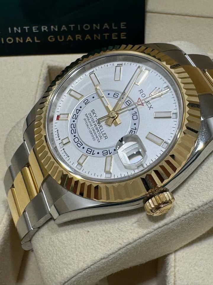 Rolex | Sky-Dweller | 336933 | Gold/Steel | 42 mm | Gold/Steel | White | Automatic