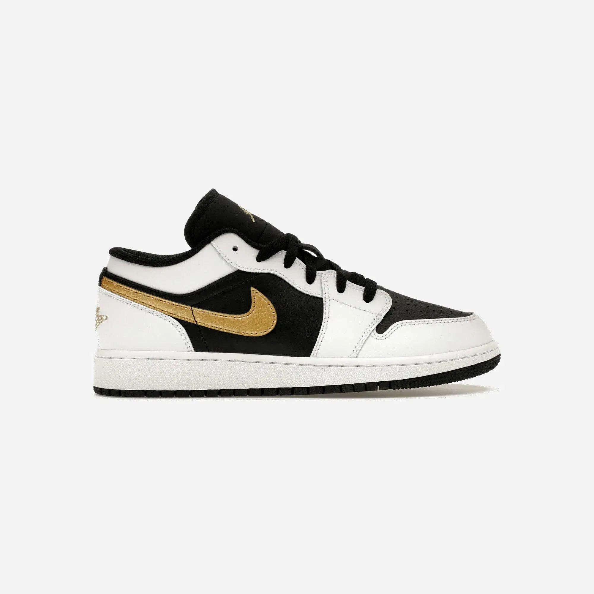 Air Jordan 1 Low GS Gold Swoosh