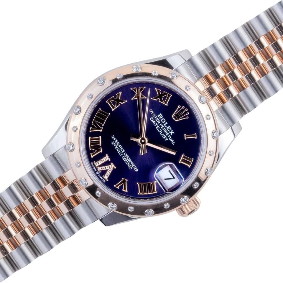Rolex | Datejust | 278341RBR | Gold/Steel | 31 mm | Gold/Steel | Purple | Automatic