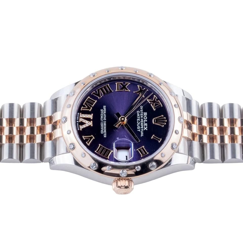 Rolex | Datejust | 278341RBR | Gold/Steel | 31 mm | Gold/Steel | Purple | Automatic