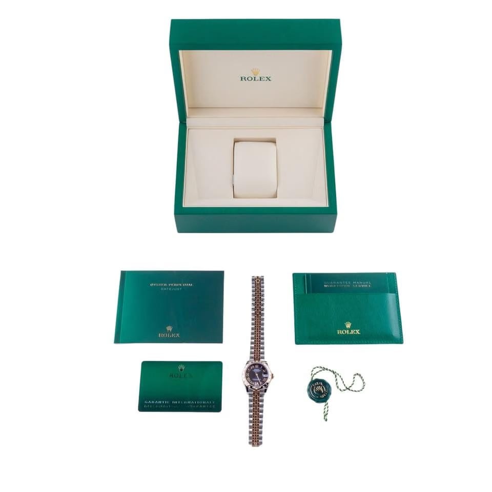 Rolex | Datejust | 278341RBR | Gold/Steel | 31 mm | Gold/Steel | Purple | Automatic