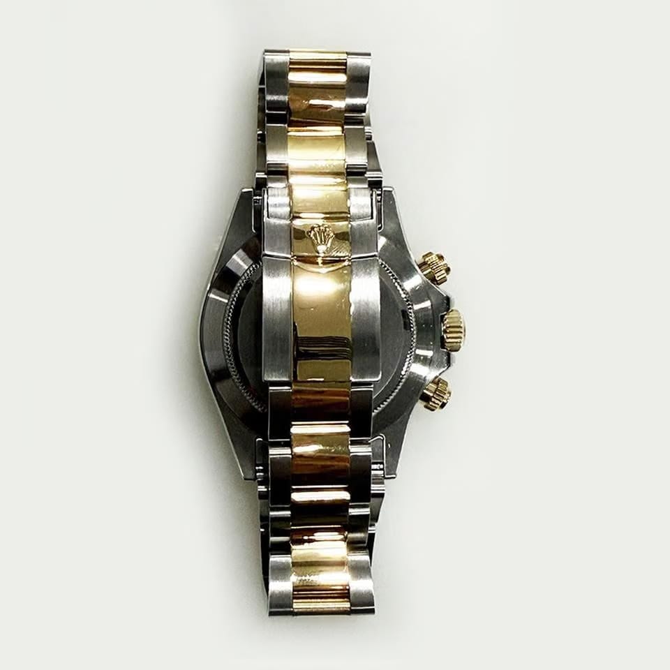Rolex | Daytona | 116523 | Gold/Steel | 40 mm | Gold/Steel | Black | Automatic