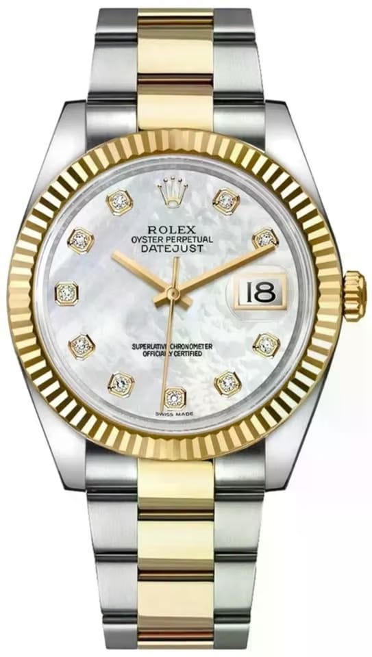 Rolex | Datejust | 126333-0017 | Gold/Steel | 41 mm | Gold/Steel | Mother of pearl | Automatic
